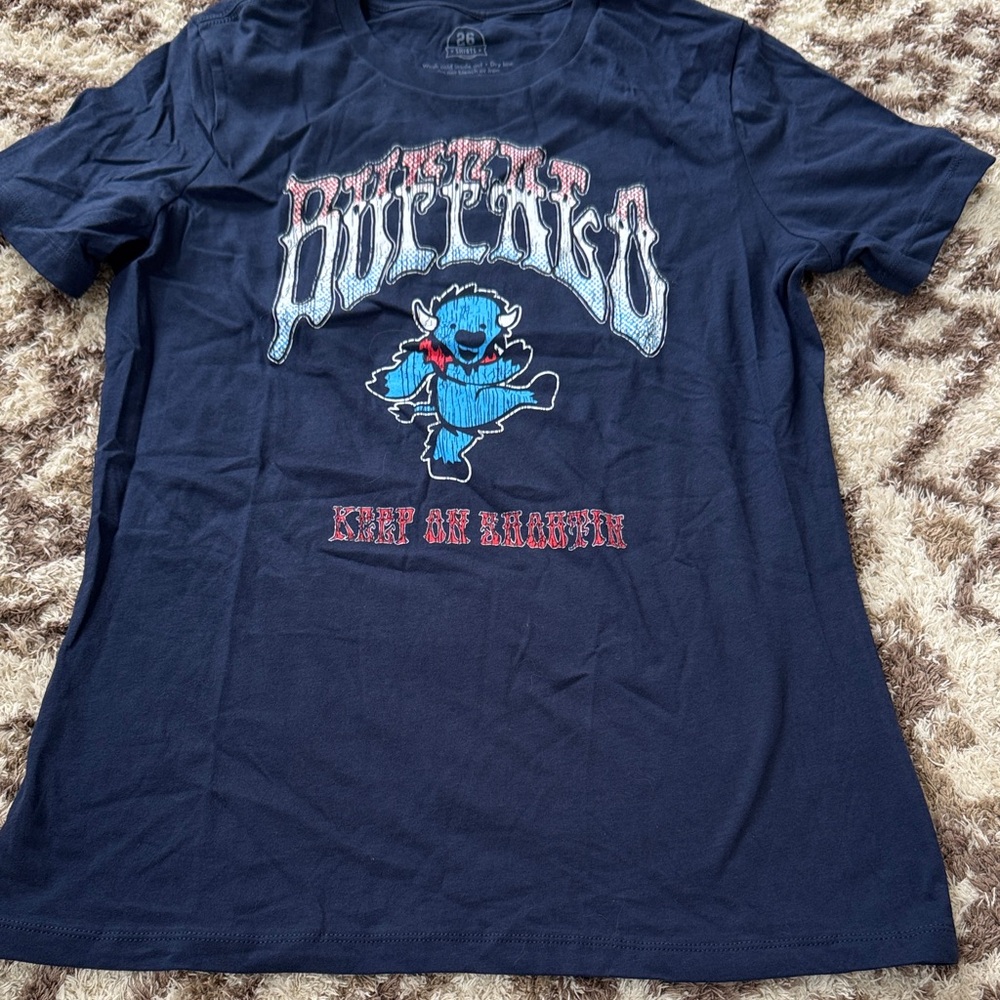 Buffalo Navy Blue Graphic Tee